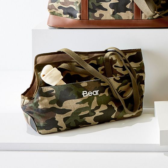 Camo Buddy Dog Tote