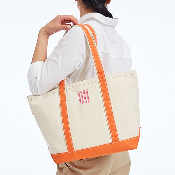 Canvas Zip-Top Tote