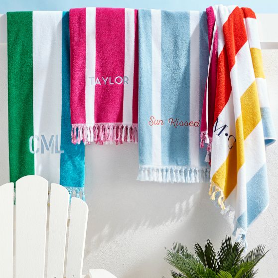 Classic Stripe Beach Towel