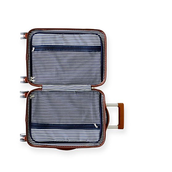 Terminal 1 Striped Carry-On and Terminal 1 Checked Luggage Gift Set