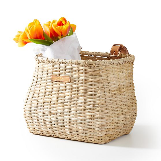 Wicker Bike Basket