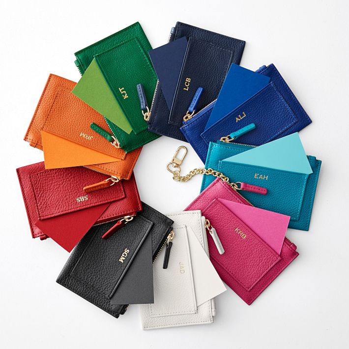 Vivid Zipper Card Case