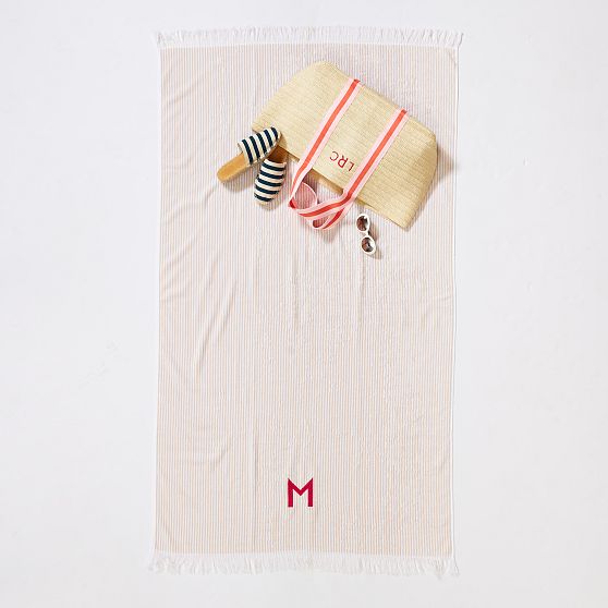 Mini Stripe Beach Towel