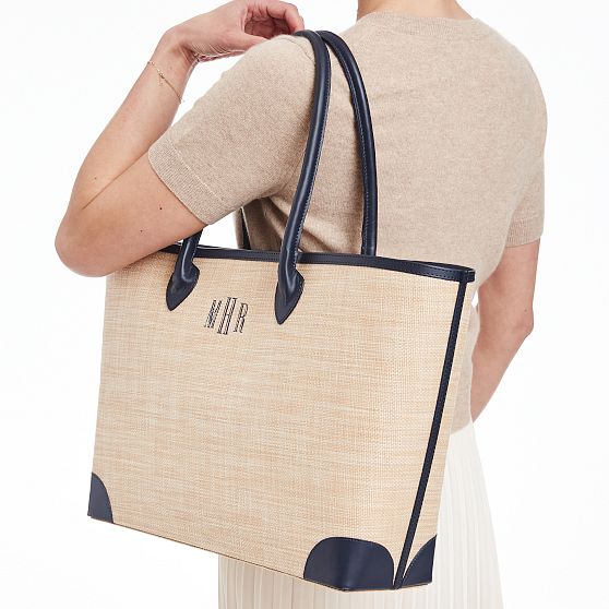 Montauk Raffia Tote