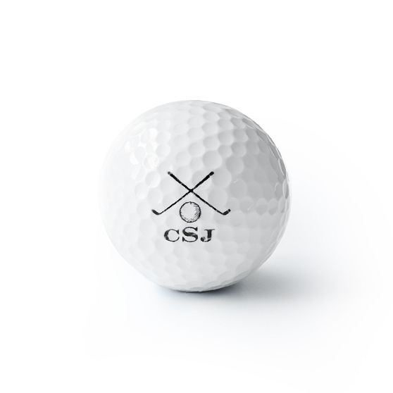 Personalized Golf Balls, Set of 12