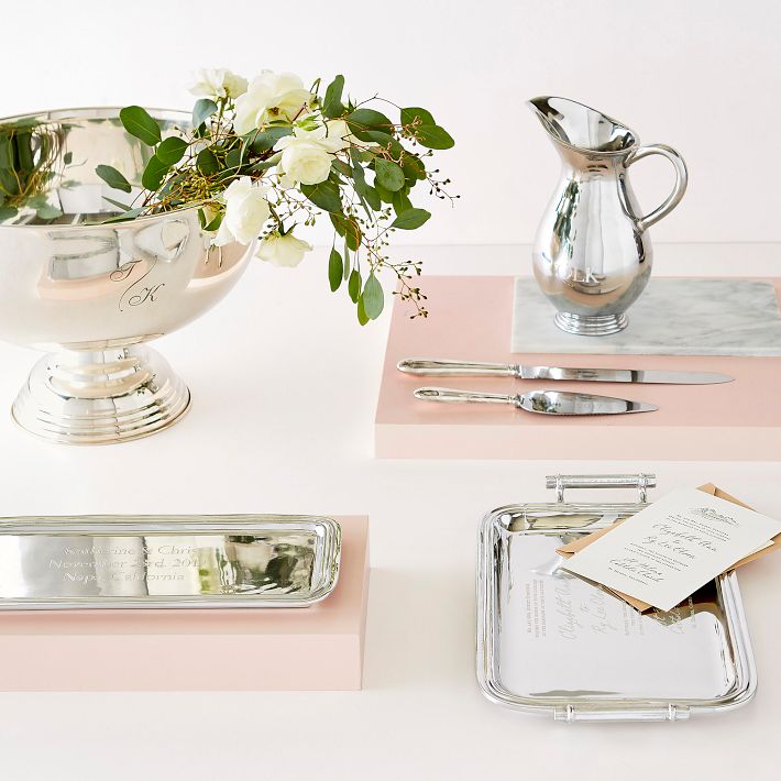 Skinny Silver Tray