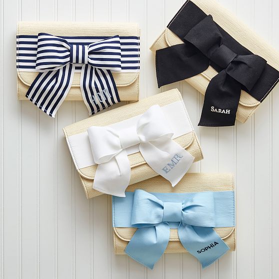 Ribbon Bow Clutch