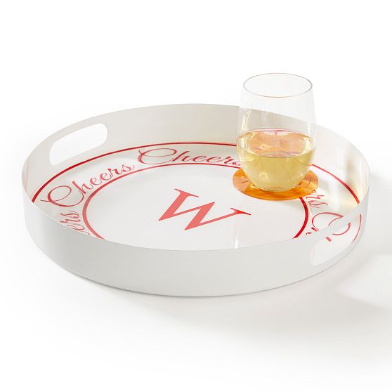 Cheers Cocktail Serving Tray