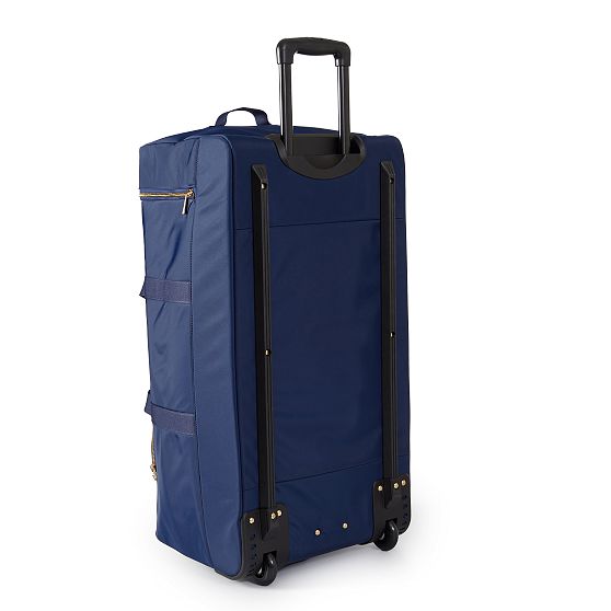 Terminal 1 Checked Rolling Duffle Bag