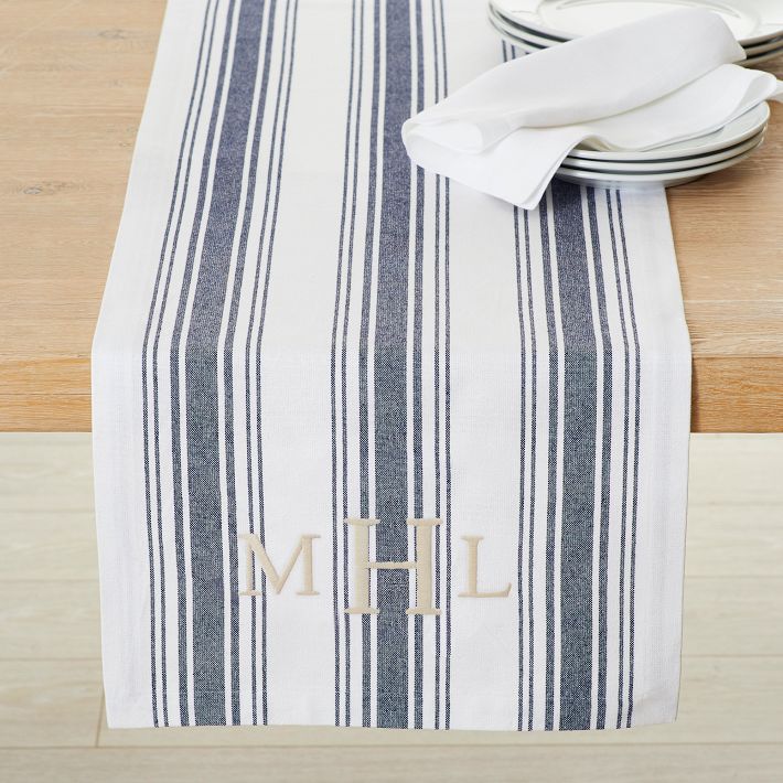 French Stripe Table Runner