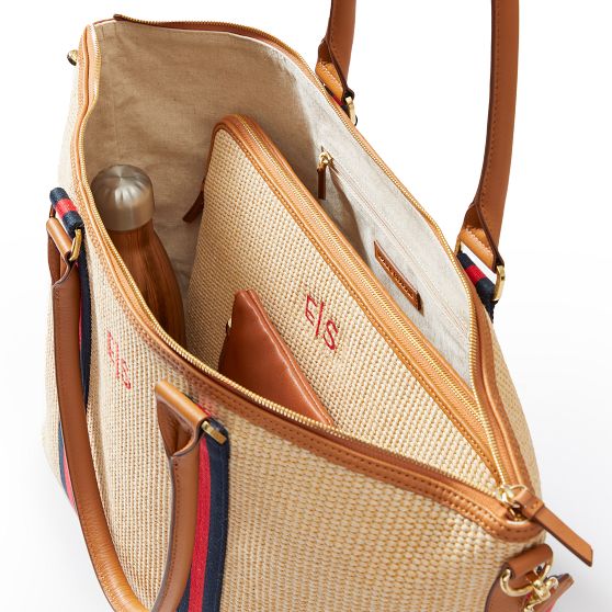 Essential Raffia Laptop Case