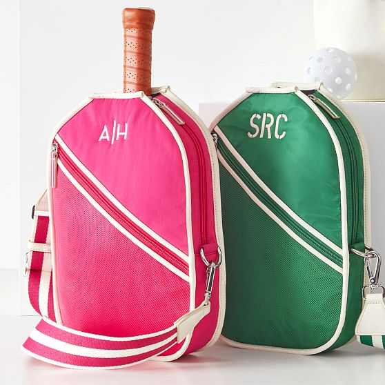 Sporty Stripe Pickleball Crossbody Bag