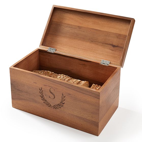 Wood Bread Box