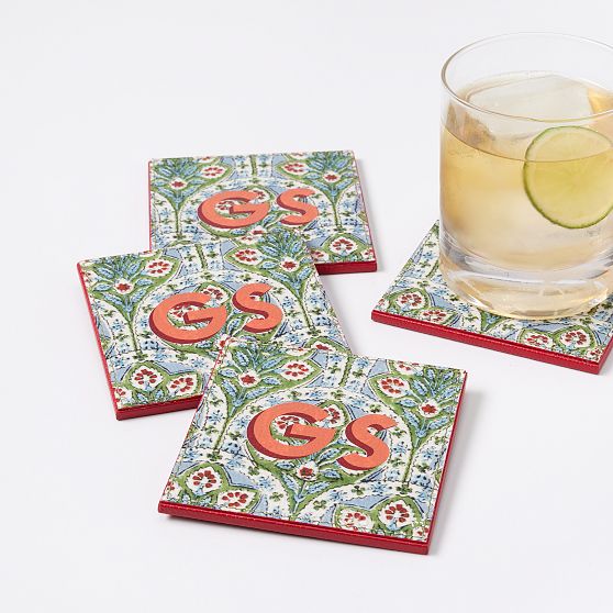 Mark &amp; Graham x Pencil &amp; Paper Co. Coasters, Set of 4