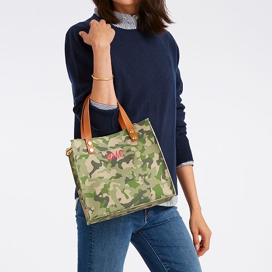 Small Essential Camo Canvas Tote