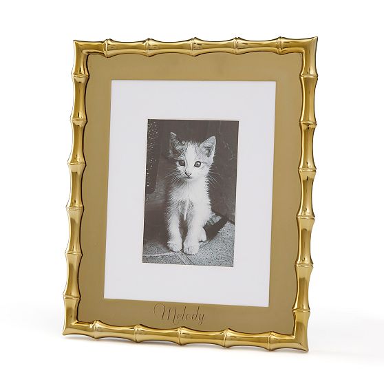 Gold Bamboo Photo Frame