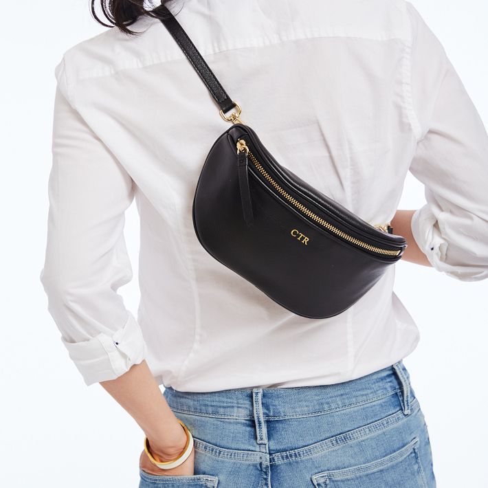 Leather Crossbody Sling Bag