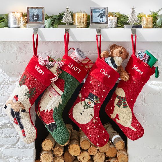 Hand Hooked Pet Stockings