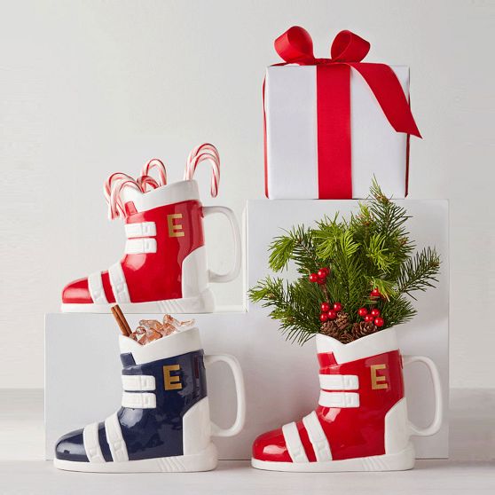 Ceramic Ski Boot Mug