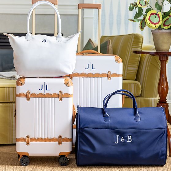 Mark &amp; Graham x Jennifer Lake Expandable Carry-On and Checked Luggage Set