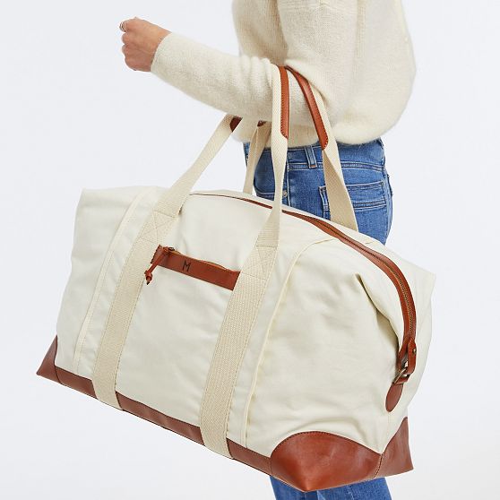 Canvas and Leather Weekender