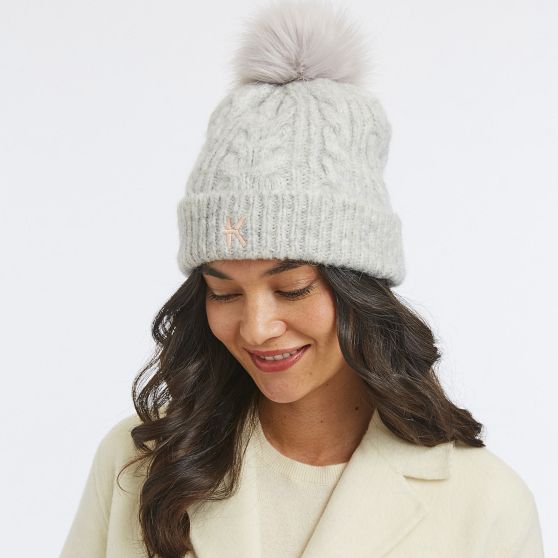 Chunky Cable Knit Hat