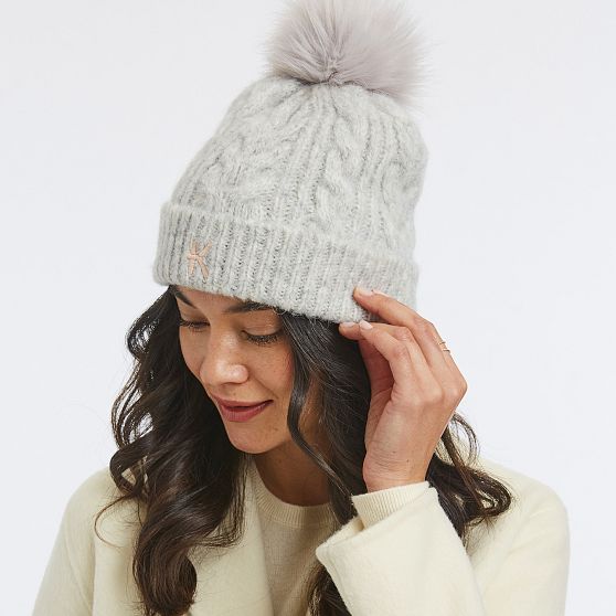 Chunky Cable Knit Hat