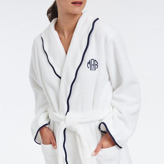 Hydrocotton Scalloped Bath Robe