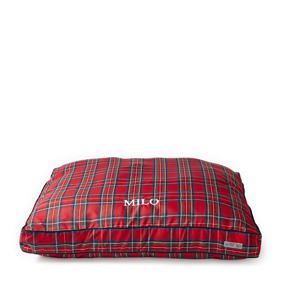 Jax &amp; Bones Plaid Dog Pillow Bed