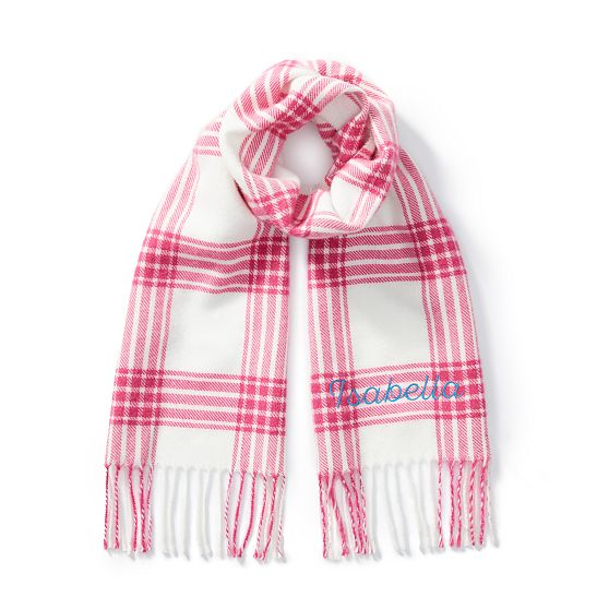 Kids Italian Plaid Scarf