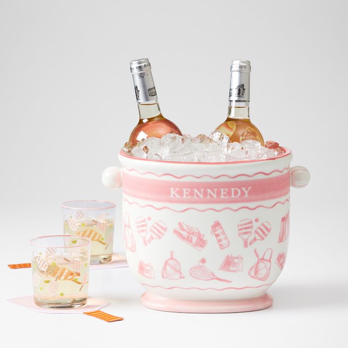 Ceramic Sports Wine Bucket