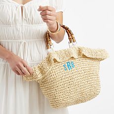 Antigua Ruffle Tote