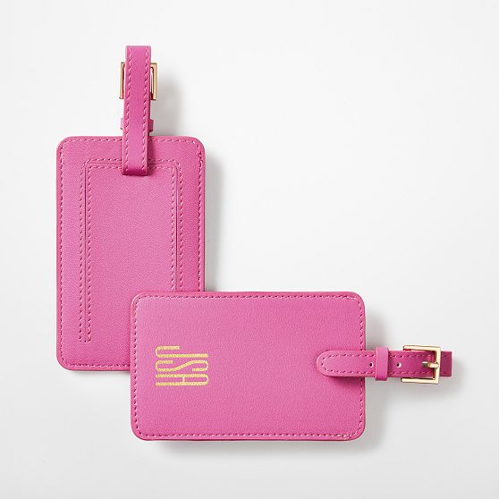 Fillmore Vegan Leather Luggage Tag