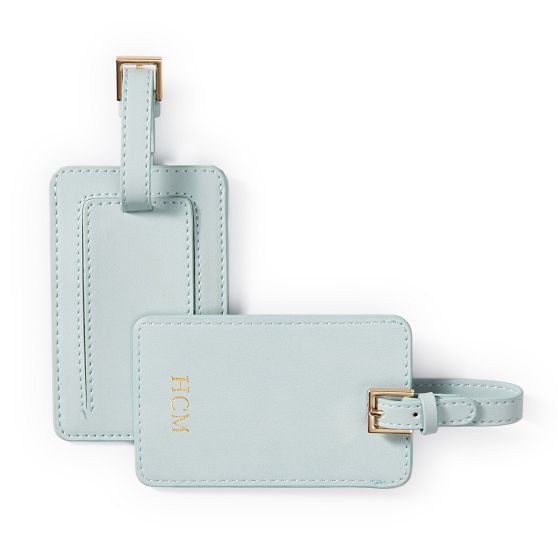 Fillmore Vegan Leather Luggage Tag