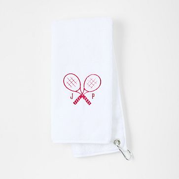 Personalized Sports Towel​, White