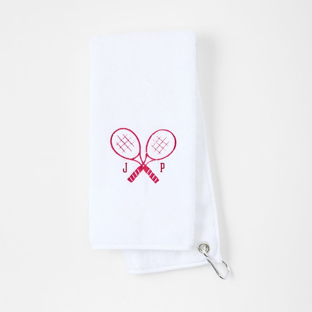 Personalized Sports Towel​, White