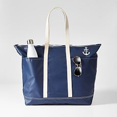 Mark & Graham x Steele Waterproof Zip-Top Multi Pocket Tote