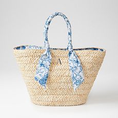 Sanderson Ribbon Wrapped Beach Tote