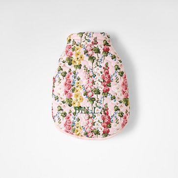 Sanderson Puffer Dog Jacket, X-Small, Hollyhocks Pink