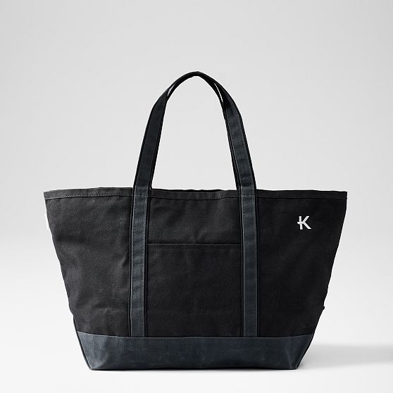 Waxed Canvas Tote Bag