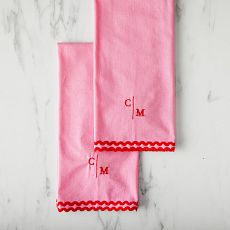 Rik Rak Guest Towel, Set of 2