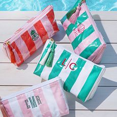 Clear Coated Travel Pouch