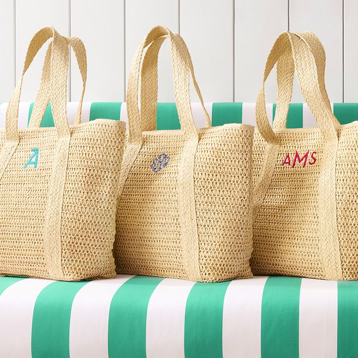 Sausalito Straw Tote