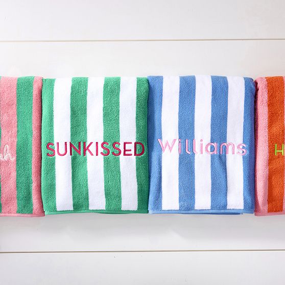 Cabana Stripe Beach Towel