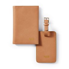 Fillmore Luggage Tag and Passport Case