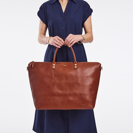 Essential Leather Weekender