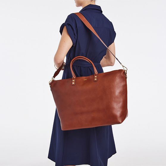 Essential Leather Weekender