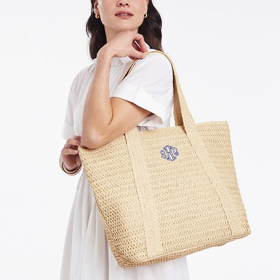 Sausalito Straw Tote