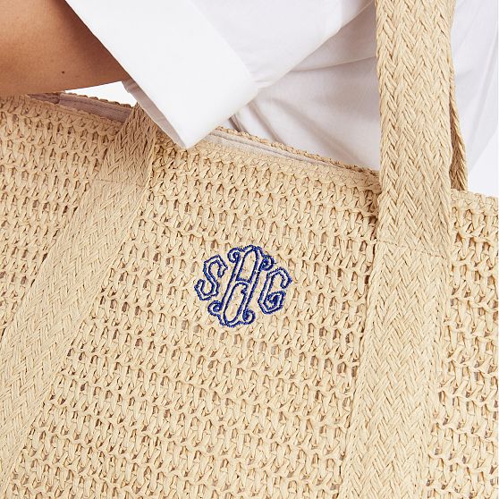 Sausalito Straw Tote