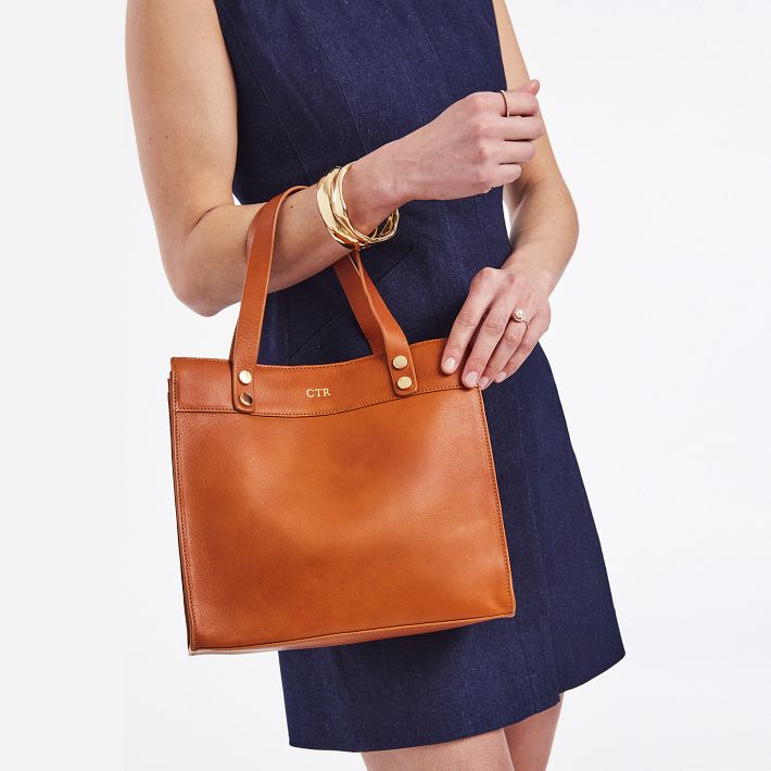 Small Essential Leather Tote